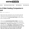 web hosting companies in nepal