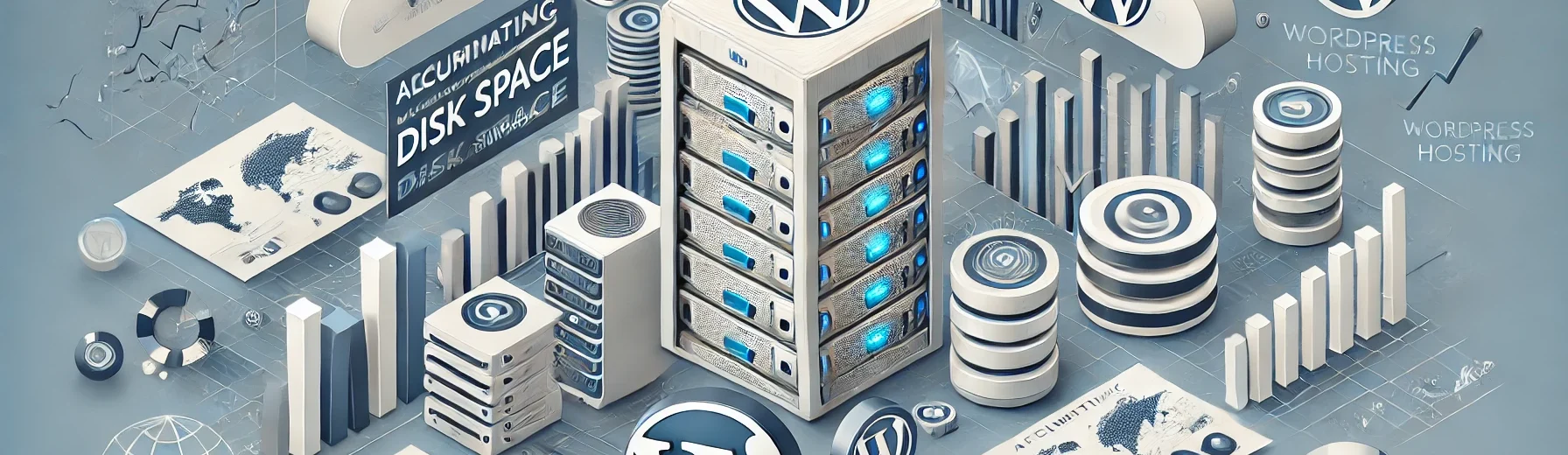 WordPress hosting disk space needs